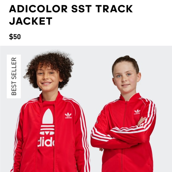 Adidas Originals Adicolor Superstar Track Jacket and pants Bundle Red size M - Picture 6 of 7
